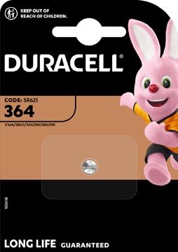 Duracell knoopcel 364, blister van 1 stuk