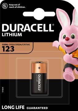 Duracell Ultra Lithium 123, blister van 1 stuk