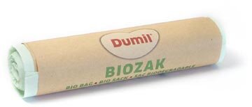 Dumil bio vuilniszak voor GFT, 16 micron, 140 l, rol van 3 stuks, groen