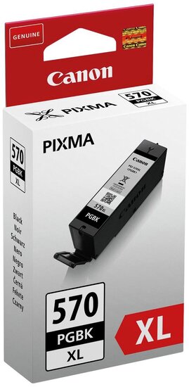 Canon inktcartridge PGI-570PGBK XL, 500 pagina&#039;s, OEM 0318C001, zwart