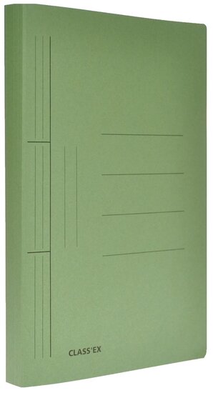 Class&#039;ex hechtmap, ft 25 x 32 cm (voor ft A4), groen