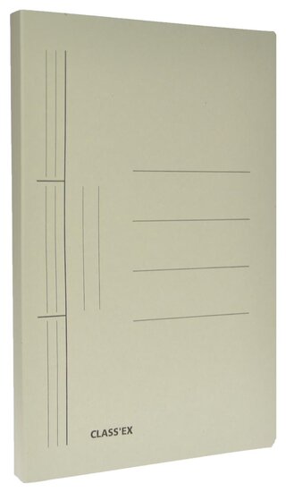 Class&#039;ex hechtmap, ft 25 x 32 cm (voor ft A4), grijs