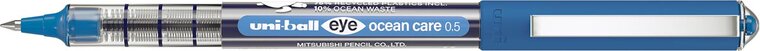 Uni-ball Eye Ocean Care roller, schrijfbreedte 0,3 mm, blauw