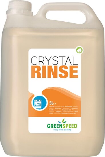 Greenspeed Crystal Rinse spoelglansmiddel, flacon van 5 l