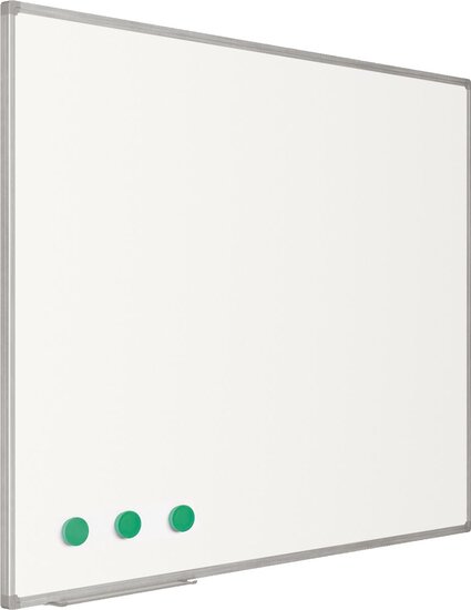 Smit Visual whiteboard, emaille, magnetisch, 90 x 120 cm