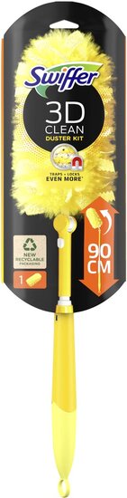 Swiffer Duster kit 3D Clean, met 1 stoefdoekje, op blister