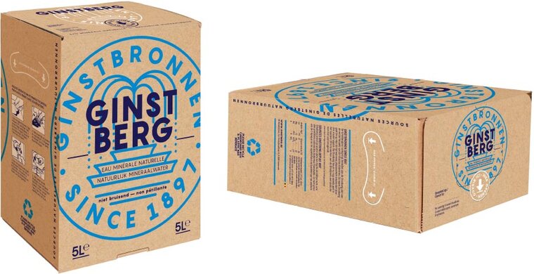 Ginstberg Plat Water, bag in box 5 liter