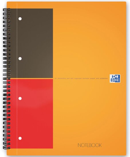 Oxford INTERNATIONAL Notebook, 160 bladzijden, ft A5+, gelijnd