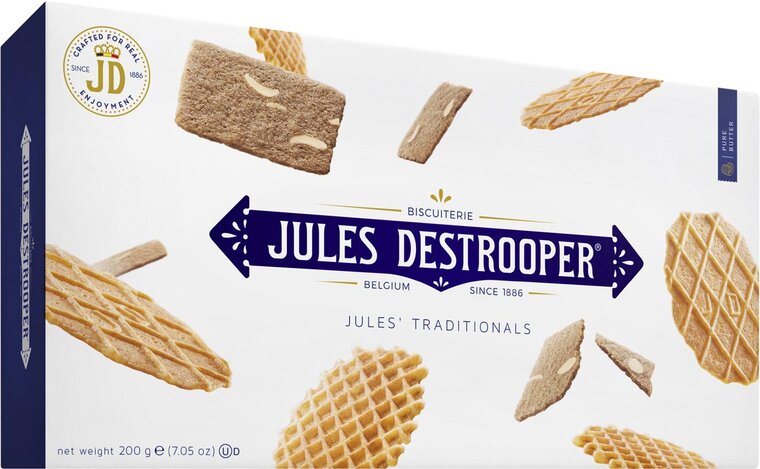 Jules Destrooper koekjes, Jules&#039; Traditionals, doos van 200 gram