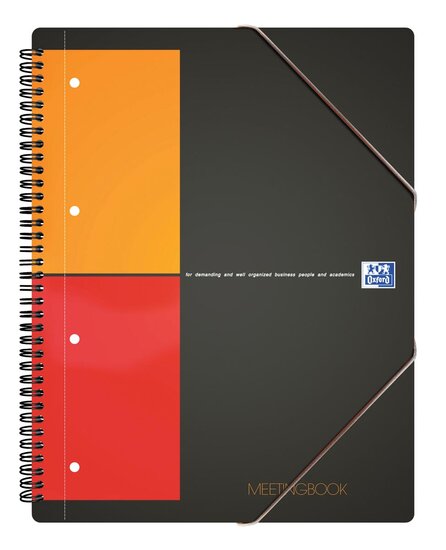 Oxford INTERNATIONAL Meetingbook, 160 bladzijden, ft A5+, geruit 5 mm