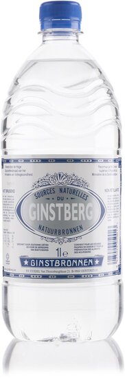 Ginstberg natuurlijk mineraalwater, niet bruisend, fles van 1 l, pak van 6 stuks