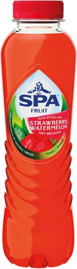 Spa Fruit Still Strawberry-watermelon, fles van 40 cl, pak van 24 stuks