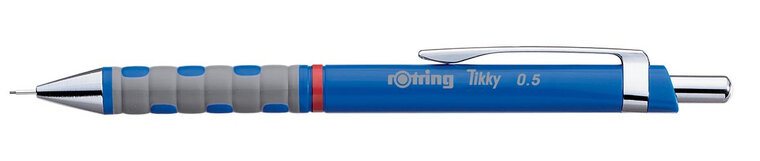 Rotring vulpotlood Tikky blauwe houder