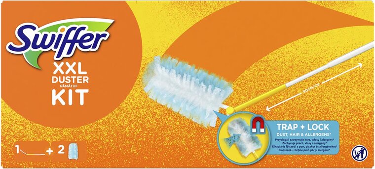 Swiffer Duster XXL starterskit + 2 stofdoekjes, in een doos