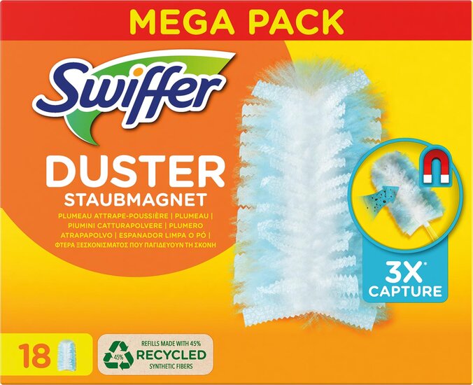 Swiffer Duster trap &amp; lock navullingen, pak van 18 stuks