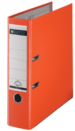 Leitz 180&deg; ordner, A4, uit PP, rug van 8 cm, oranje