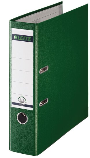 Leitz 180&deg; ordner, A4, uit PP, rug van 8 cm, groen