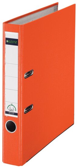 Leitz 180&deg; ordner, A4, uit PP, rug van 5 cm, oranje