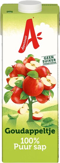 Appelsientje Goudappeltje 1 l, pak van 12 stuks