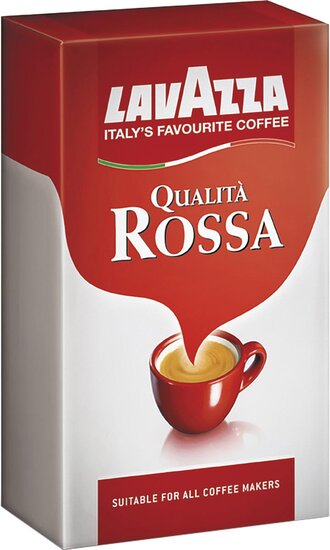 Lavazza gemalen koffie qualita rossa, 250 g