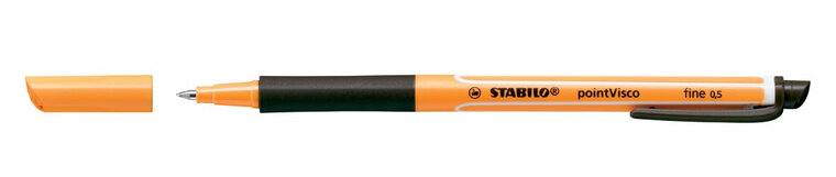 STABILO pointVisco roller, 0,5 mm, zwart