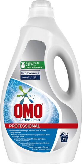 Omo vloeibaar wasmiddel Active Clean, 5 l