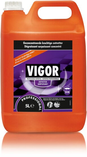 Vigor geconcentreerde ontvetter, flacon van 5 liter