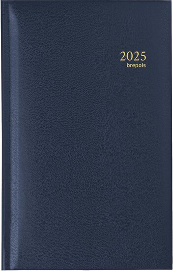 Brepols agenda Interplan Lima, blauw, 2025