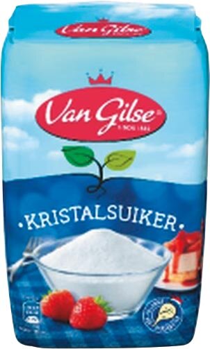 Van Gilse kristalsuiker, pak van 1 kg