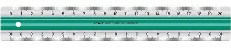 Linex liniaal 20 cm