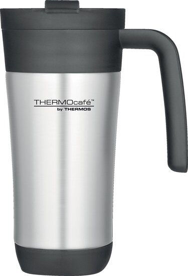 Thermos reisbeker Thermocaf&eacute; in inox, inhoud 425 ml