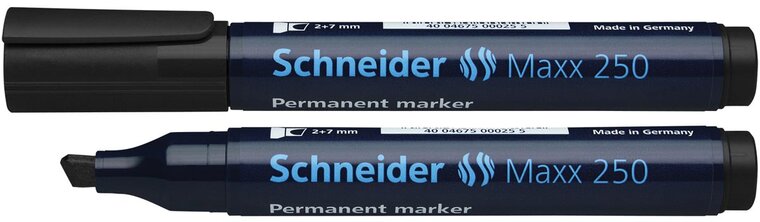 Schneider permanent marker Maxx 250 zwart