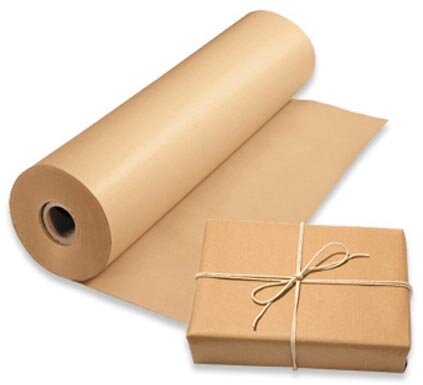 Inpakpapier op rol, 70 g/m&sup2;, ft 280 m x 60 cm, kraft