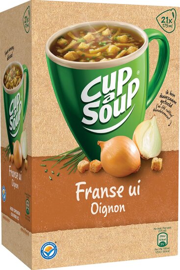 Cup-a-Soup Franse ui, pak van 21 zakjes