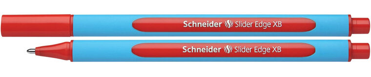 Schneider Balpen Slider Edge extra-brede punt, rood