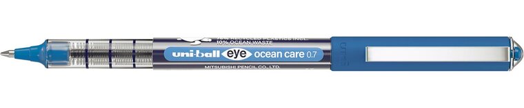 Uni-ball Eye roller Ocean Care, medium, blauw