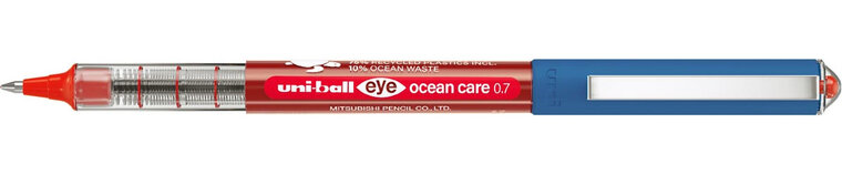 Uni-ball Eye roller Ocean Care, medium, rood