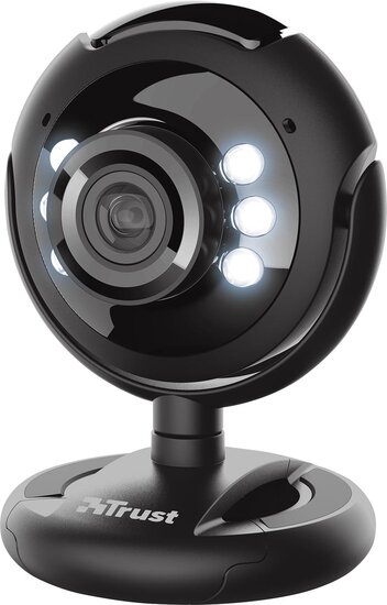 Trust Spotlight Pro webcam, met ingebouwde microfoon en ledlampjes