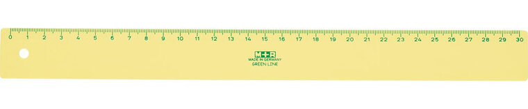 M+R Green Line meetlat, 30 cm