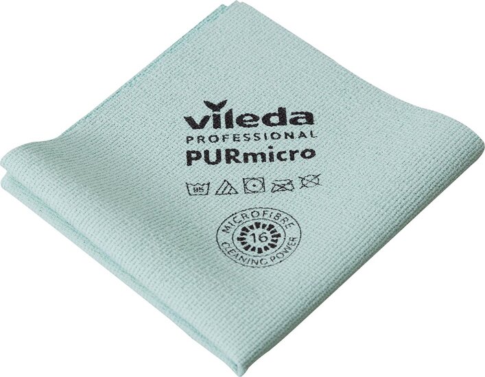 Vileda microvezeldoek Purmicro Active, pak van 5 stuks, groen