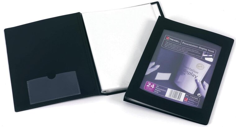 Rexel showalbum Professional Display Book voor ft A5, 24 tassen