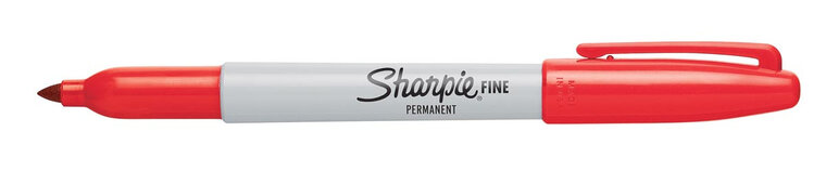 Sharpie Permanent marker Fine rood