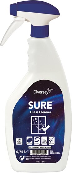 Diversey glasreiniger Sure, flacon van 750ml