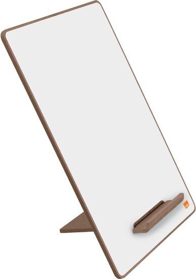 Nobo Mini whiteboard, magnetisch, met standaard, ft A4, pak van 4 stuks