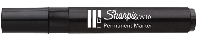 Paper Mate permanent marker W10 zwart