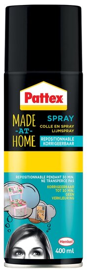 Pattex Made At Home lijmspray corrigeerbaar 400 ml