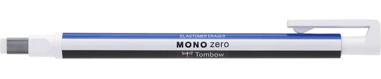 Tombow gumstift MONO zero met rechthoekige punt, navulbaar