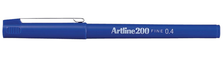 Artline 200 fineliner, blauw