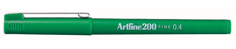 Artline 200 fineliner, groen