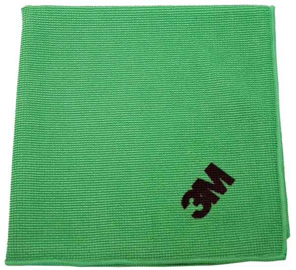 3M microvezeldoek, groen, pak van 10 stuks